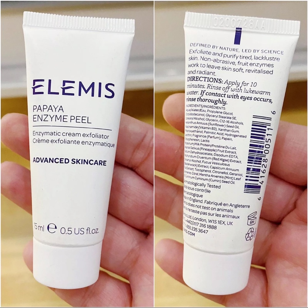 *ELEMIS TRAVEL PAPAYA ENZYME PEEL 15ML - BRAND NEW, NO BOX - Picture 2 of 2